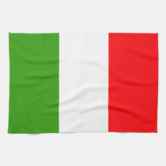 Italiaanse vlag theedoek (Horizontaal)