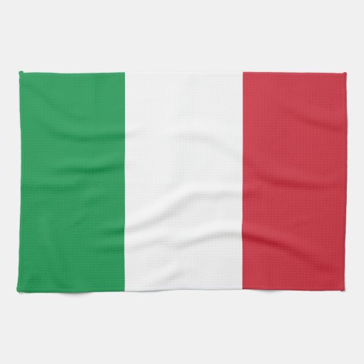 Italiaanse vlag theedoek (Horizontaal)