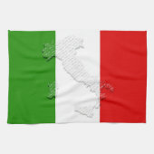 Italiaanse vlag theedoek (Horizontaal)