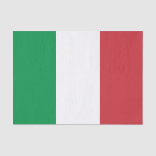 Italiaanse vlag tissuepapier (Voorkant)