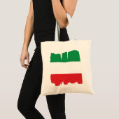 Italiaanse vlag tote bag (Voorkant (product))