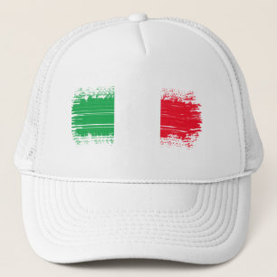 Italiaanse vlag trucker pet