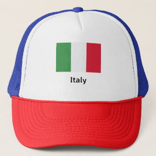 Italiaanse vlag trucker pet