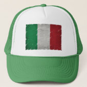 italiaanse vlag trucker pet (Voorkant)