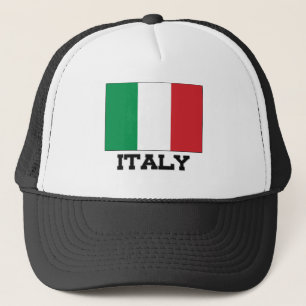 Italiaanse vlag trucker pet