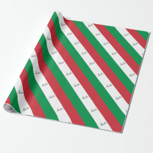 Italiaanse vlag - vlag van Italië - Italië Cadeaupapier