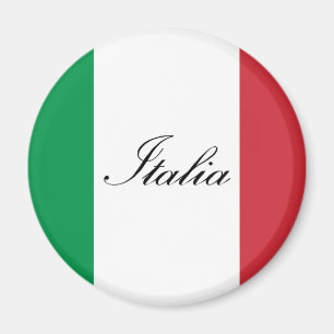 Italiaanse vlag - vlag van Italië - Italië Magneet