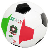 Italiaanse vlag voetbal (Drie kwart)