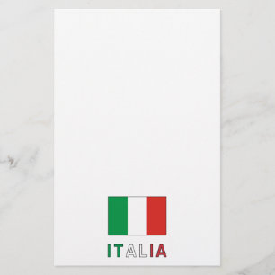 Italiaanse Vlag & Woord Briefpapier