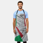 ITALIAANSE VLAGGENVERKLARING Schort (Gedragen)