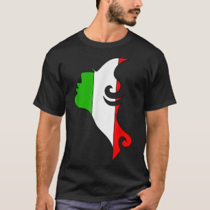 Italiaanse vlaggetjes Italië Napels T-shirt