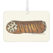 Italiaanse voedselbakkerij chocolade Chip Cannoli Luchtverfrisser (Achterkant)