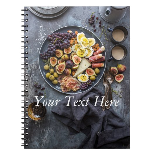 Italiaanse voedselselectie notitieboek (Voorkant)