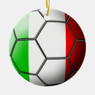 Italiaanse voetbalorganisatie keramisch ornament