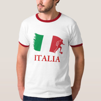 Italiaanse voetbalvlag t-shirt