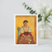 Italiaanse vrouw, Vincent van Gogh Briefkaart (Staand voorkant)