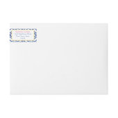 italiaanse Waterverf citroenen blauw wit Vrijgezel (Voorkant)