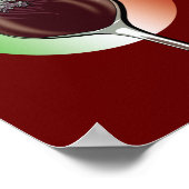 Italiaanse wijnen - Italië Poster (Hoek)