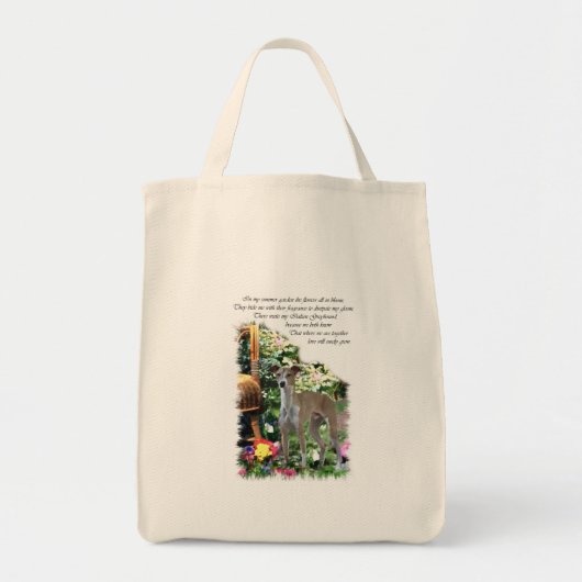 Italiaanse Windhond Kunst Cadeaus Tote Bag (Voorkant)
