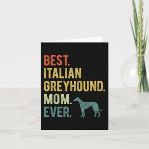 Italiaanse Windhond Moeder Aller Tijden Hond Liefh Kaart