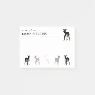 Italiaanse windhonden Schattigee honden Post-it® Notes