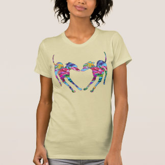 Italiaanse Windhonden Tropisch T-shirt