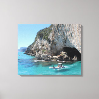 Italiaanse Wonders Seaside 18 Canvas Afdruk