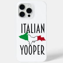 Italiaanse Yooper iPhone hoesje