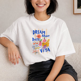 Italiaanse Zomer Dolce Vita T-shirt