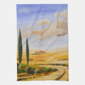 Italiaanse zomer theedoek (Verticaal)