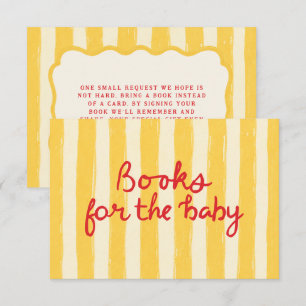Italiaanse zomerboeken voor baby-insteek Mediterra RSVP Kaartje