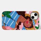 Italiaanse zomervakantie Case-Mate iPhone case (Achterkant (horizontaal))