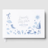 Italian Blue Boy Mediterranean Baby Shower (Recto)