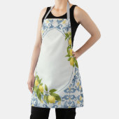 Italian Blue Tegel Lemon Schort (Insitu)