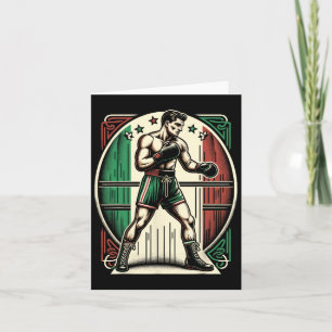 Italian Boxer - Boksen Vlag Italië Kaart