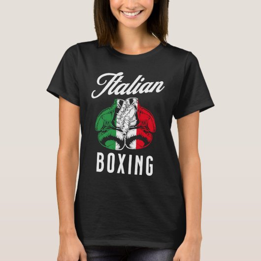 Italian Boxing   Boxing  3 T-shirt (Voorkant)