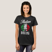 Italian Boxing   Boxing  3 T-shirt (Voorkant volledig)
