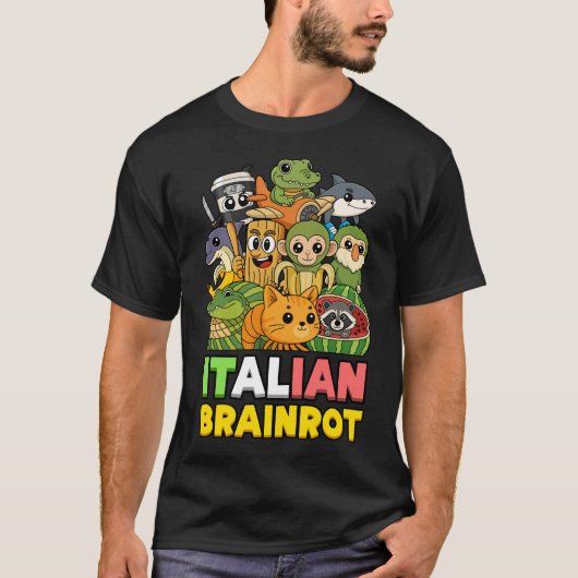 Italian Brainrot T-shirt (Voorkant)