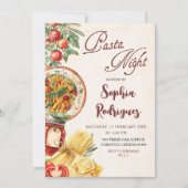 Italian Dinner Party Invitation (Devant)