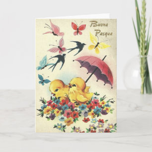 Italian Easter Card Feestdagen Kaart
