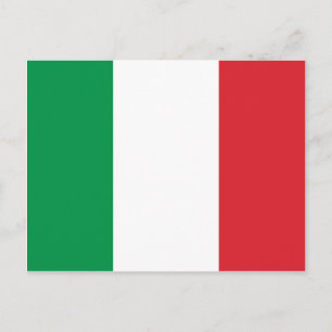 Italian Flag Briefkaart