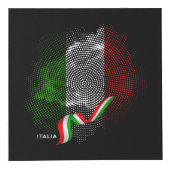 Italian flag kubus (Voorkant)