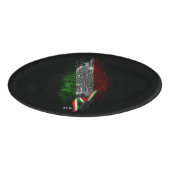 Italian flag naambadge (Voorkant)
