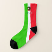 Italian flag socks (Gauche - extérieur)