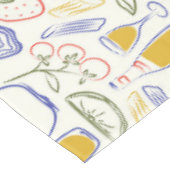 Italian Food Pattern  Tafelkleed (Gekanteld)