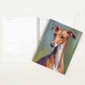 Italian Greyhound Dog Painting (Devant avec enveloppe)
