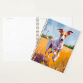 Italian Greyhound Dog Painting Pet Planner (Display)