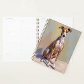 Italian Greyhound Dog Painting Planner (Display)