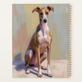 Italian Greyhound Dog Painting Planner (Achterkant)