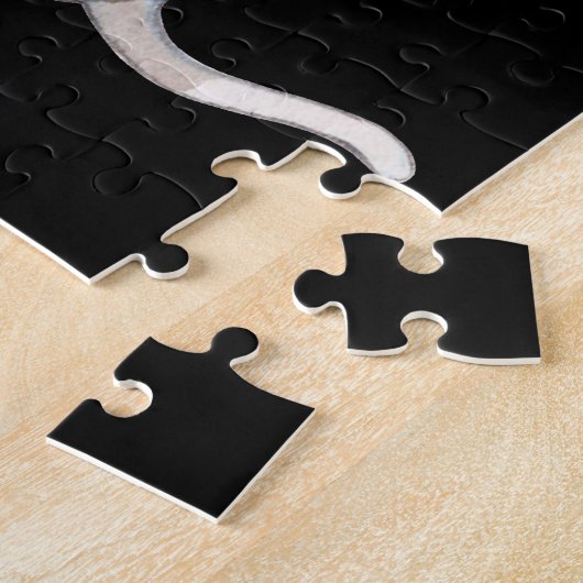 ITALIAN GREYHOUND PUZZLE & PERSONALIZED NAME. (Côté)